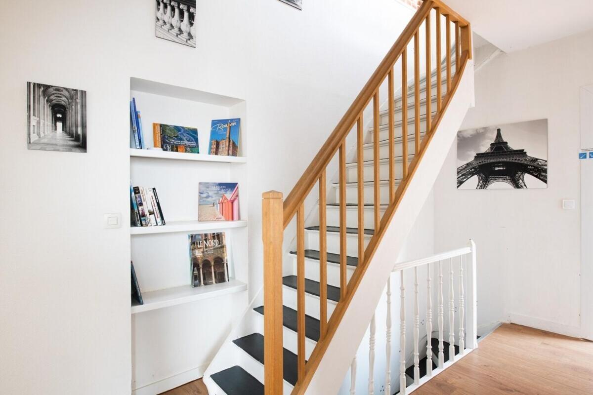 Maison Cosy 4 Chambres, Terrasse, Garage Prive Croix 외부 사진