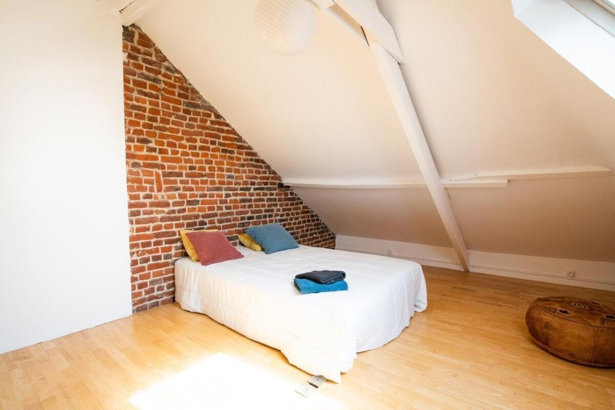 Maison Cosy 4 Chambres, Terrasse, Garage Prive Croix 외부 사진