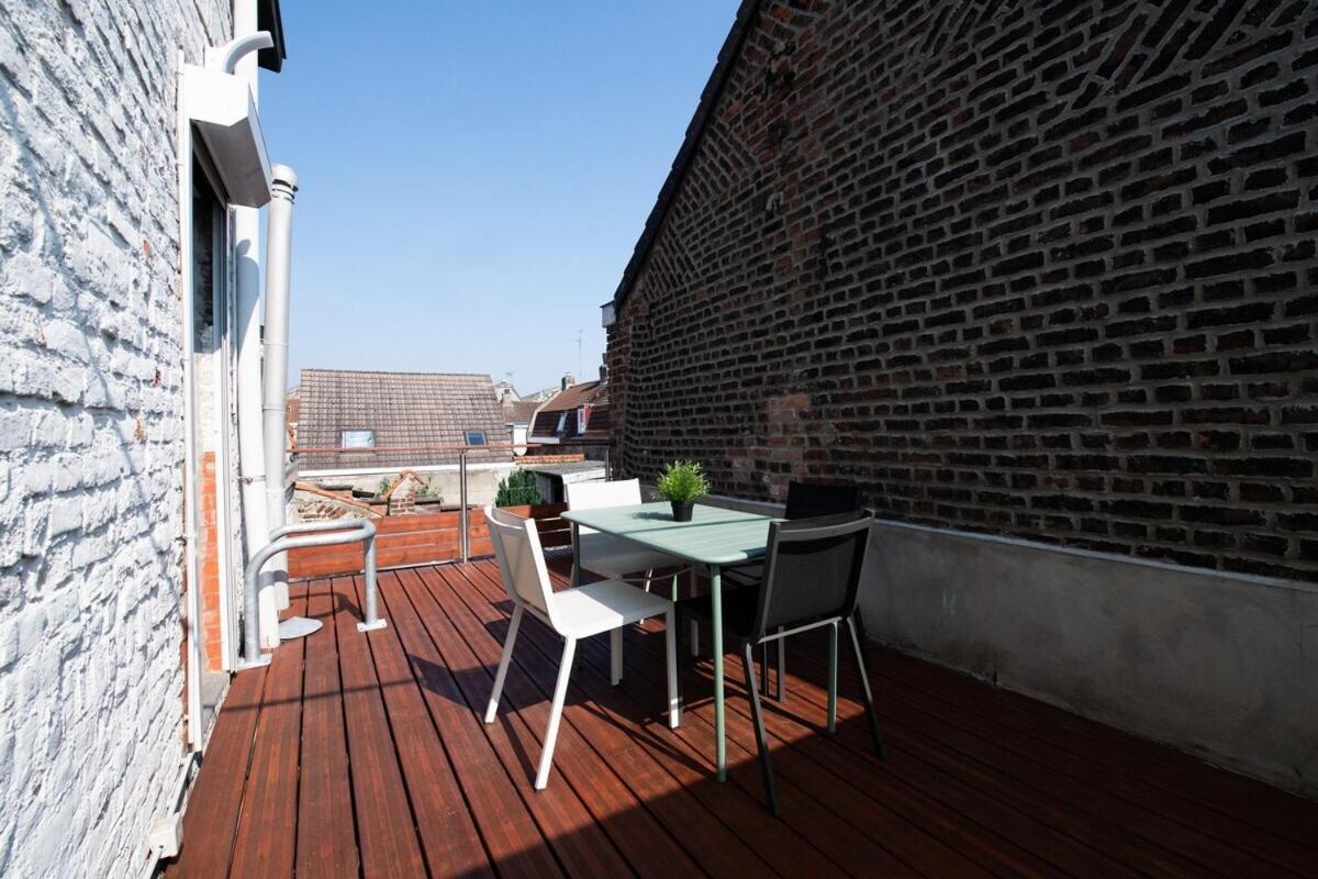 Maison Cosy 4 Chambres, Terrasse, Garage Prive Croix 외부 사진