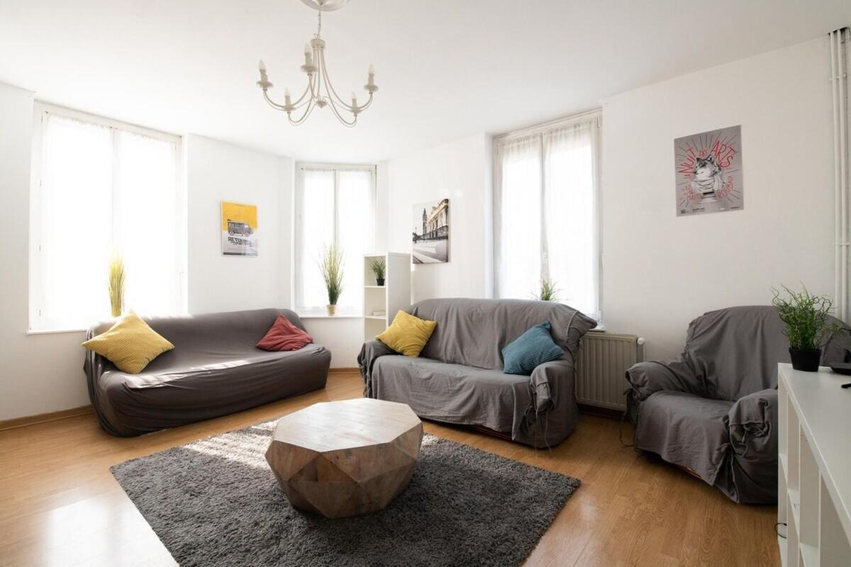 Maison Cosy 4 Chambres, Terrasse, Garage Prive Croix 외부 사진